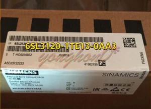MÓDULO MOTOR ÚNICO SIEMENS 6SL3120-1TE13-0AA3 NUEVO 1 PIEZA - Imagen 1 de 2