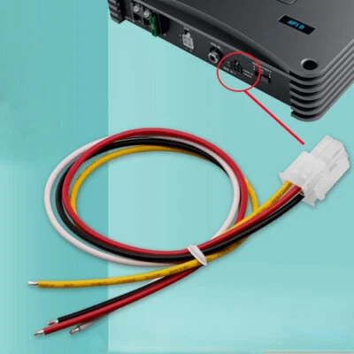 Speaker High Hi-Level Input Plug 4Pin Wire Harness for Alpine Rockford Fosgate - Image 1 of 3