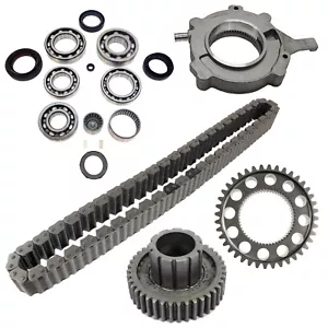 Borg Warner BW4446 & BW4447 Transfer Case Rebuild - 6 Bolt Case & Bolt on Yoke - Foto 1 di 6