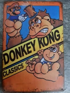 Donkey Kong Retro Blechschild - Bild 1 von 1