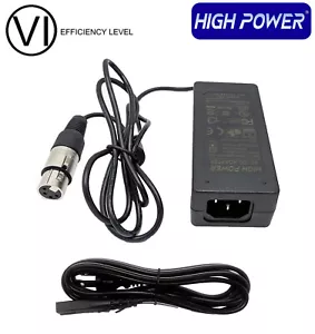 Nuovo adattatore XLR HIGH POWER® 12V DC 5A 4 pin per Sony AC-500 AC-550 AC500 AC550 - Foto 1 di 11