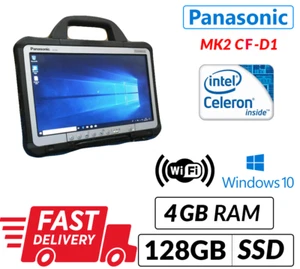 Ein Schneller MK2 Panasonic Toughbook CF-D1 13.3 " Tablett 4GB 128GB Sieg 10 - Bild 1 von 5