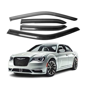 Fits for Chrysler 300C 2011-2023 Window Visor Rain Sun Rain Deflector Guard - Picture 1 of 10