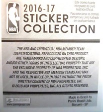 2016-17 Panini Stickers BRAZIL PORTUGUESE Edition UNSTUCK - You Pick Player #2