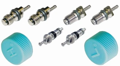 A/C System Valve Core and Cap Kit 4 Seasons For 1994-1995 Hyundai Scoupe — 第 1/2 张图片