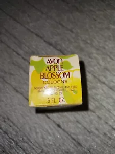 VINTAGE AVON APPLE BLOSSUM COLOGNE .5 FL. OZ. WITH BOX - Picture 1 of 4