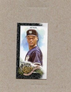Derek Jeter 2022 Topps Allen & Ginter Mini Black Border #146