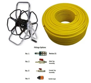 Avvolgitubo resistente per pulizia finestre WFP. Tubo e connettore microforo 100M - Foto 1 di 8