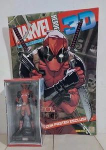 95149 Action Figure - Marvel Heroes 3D n. 52 - Deadpool + Rivista - Foto 1 di 1
