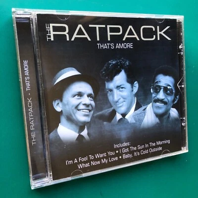 The Rat Pack THAT'S AMORE Vocal Jazz CD Frank Sinatra Dean Martin Sammy Davis EX - Image 1 of 4