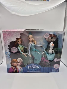 Disney Frozen Anna and Elsa's Musical Bicicleta Juego con Olaf Mattel 2014 NUEVO - Imagen 1 de 11