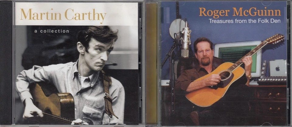 Martin Carthy: A Collection / Roger McGuinn: Treasures From The Folk Den – 2 CDs - Bild 1 von 4