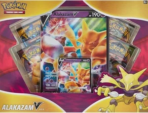 Alakazam V Box - Pokémon TCG - Factory Sealed - inkl. 4 Booster Packs & Promo! - Bild 1 von 2