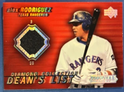 2004 UD All-Star Line-Up "Dean's List" Alex Rodríguez Reliquia DL-AR Foto 1 de 2