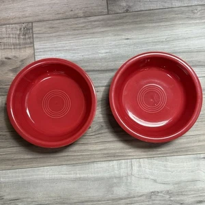 HLC Fiesta Ware Fiestaware 7” Soup Salad Cereal Bowl USA Scarlett Red - Picture 1 of 3