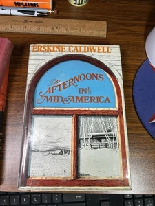 Erskine & Virginia Caldwell Afternoons in Mid-America Hardcover DJ 1976 VTG - Imagen 1 de 1
