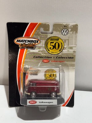 MATCHBOX COLLECTIBLES 2001 RED 1967 VOLKSWAGEN TOY BUS 50 COLLECTION - Image 1 of 4