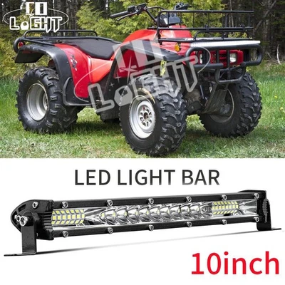 Рабочие противотуманные фары 12 дюймов для Honda FourTrax 300 1994-2000 годов выпуска с прожектором - Изображение 1 из 4