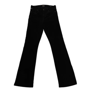 Citizens Of Humanity Pants Womens 25 Black Corduroy Amber Bootcut Stretch USA - Picture 1 of 14