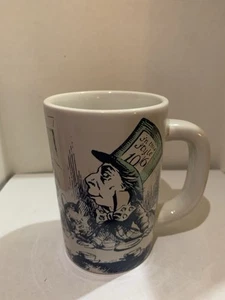 Out Of Print Alice In Wonderland Mad Hatter Coffee/tea Mug - Picture 1 of 5