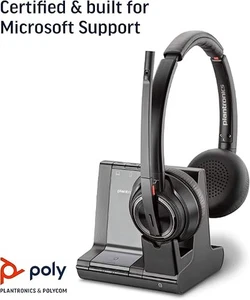 Cuffie wireless Poly Savi 8220-M cancellazione attiva del rumore - certificate MS Teams - Foto 1 di 4
