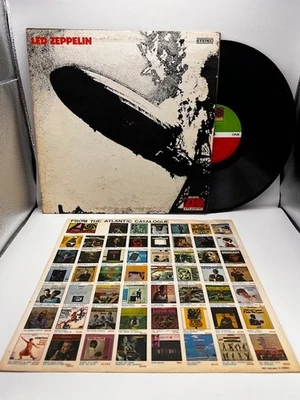 Led Zeppelin LP 1969 Atlantic SD 8216 1st MG PRESS A1/A Vinyl is VG++/EX Tested Foto 1 de 4