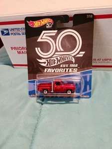 2018 HOT WHEELS 50TH ANNIVERSARY FAVORITES '78 DODGE LI'L RED EXPRESS TRUCK RED - Bild 1 von 7