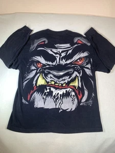 Vintage Beware Dog Wwe Hustle Loyalty Respect john cena Long Sleeve T Shirt XL - Picture 1 of 7