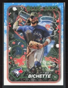 Bo Bichette 2024 Topps Holiday #H33 Toronto Blue Jays - Picture 1 of 2