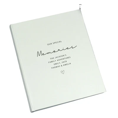 Personalised Wedding Anniversary Mr Mrs Traditional Free Text Photo Album - Image 1 of 4