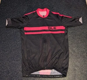 Jersey de ciclismo Ale grande rosa y negro en muy buen estado - Imagen 1 de 3