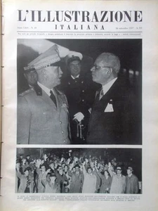 L'Illustrazione Italiana del 26 Settembre 1937 D'Annunzio Giotto Bagutta Venezia - Picture 1 of 1