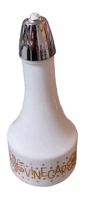 De colección GEMCO Cornelle Corning Mariposa Oro Vinagre Coctelera Botella Cruet Foto 1 de 4