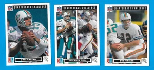 1991 Upper Deck Dominoes QB Challenge - DOLPHINS - Dan Marino & Bob Griese NM-MT - Picture 1 of 2