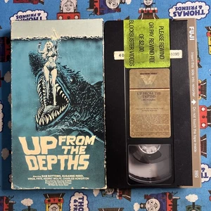 Up From The Depths – VHS - Vestron Video – Former Rental - Imagen 1 de 5