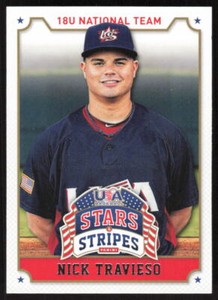 2015 Panini USA Stars & Stripes   Nick Travieso #79 18U National Team