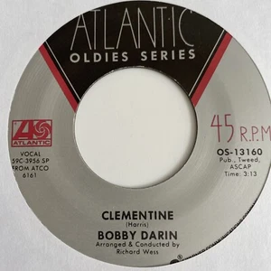 Bobby Darin 45 Clementine / Lazy River NEW reissue unplayed - Picture 1 of 3