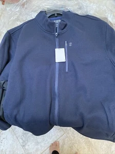 NEW Izod Men's Perform Full Zip Fleece Jacket Large. NWT - Picture 1 of 6