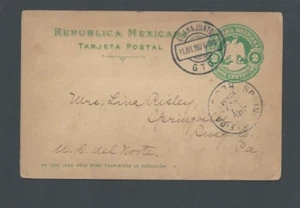 1907 Mexico Postal Card - Picture 1 of 1