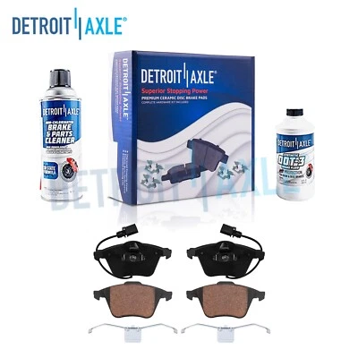 Pastillas de freno delanteras de cerámica + herrajes para Volvo S40 V50 2004-10 2011 con enchufe sensor Foto 1 de 4
