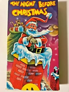 The Night Before Christmas, VHS, seltenes Band, wie neu - Bild 1 von 5