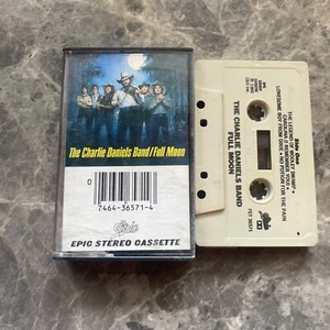 CHARLIE DANIELS BAND FULL MOON Cassette Tape OG 1980 Country Rock Rare US import - Picture 1 of 3