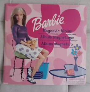 BARBIE Magnetic Album Book Mattel - 40 Pieces - Create Your Own Scenes - Age 3+ - Picture 1 of 3
