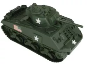 PLAYSETS 54mm Sherman Tank (Olive Green) (BMC Toys) PYS49990 - Picture 1 of 1