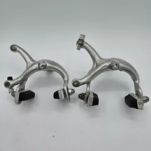 Vintage Shimano Side-Pull Bremssattel Set BR-Z57, 43-57mm, silber, Japan Road - Bild 1 von 10