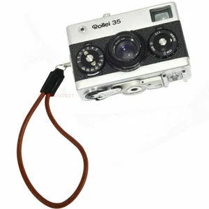 Leather Neck Shoulder Strap Metal Lug For Rollei 35 Classic 35S 35TE 35SE Camera - Picture 1 of 15