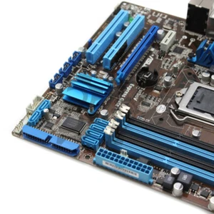 1PCS Used ASUS P7H55D-M PRO Socket 1156 Micro ATX MotherBoard Intel H55 - Picture 1 of 3