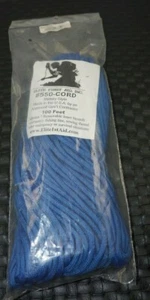 Elite First Aid, Inc 550 Paracord 100 pies 7 hilos núcleo azul Paracord - Imagen 1 de 3