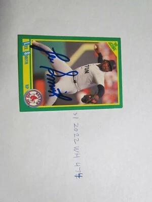 1990 Score Lee Smith Signed Baseball Card JSA Auction Certified  - Image 1 of 2