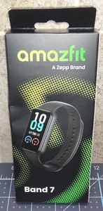 Amazfit A2177-Black Band 7 Smartwatch - Black - Photo 1 sur 2